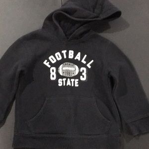 Toddler boy black pullover hoody size 3t